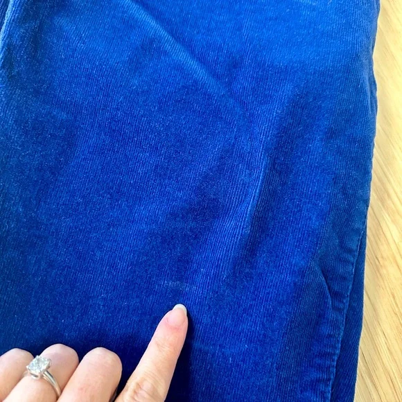 Ralph Lauren Vibrant Blue Corduroy Pants - Picture 6 of 7